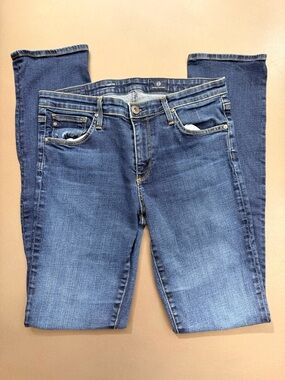 AG The Harper - Essential Straight - Blue Denim Jeans - Size 29